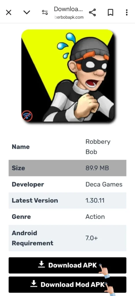 Download Robbery Bob Mod APK